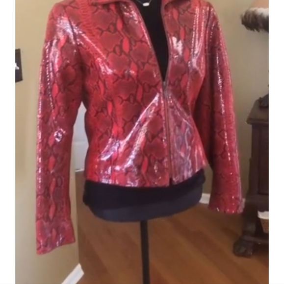 Y2K Yvonne Marie Leather Jacket - Picture 2 of 15